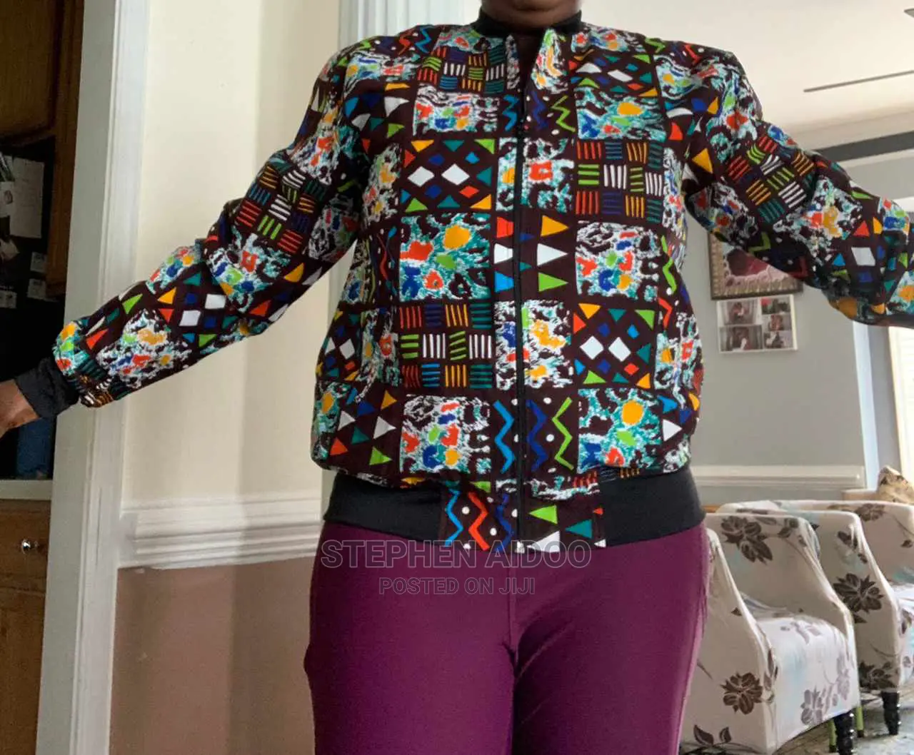 African Bomber Jacket