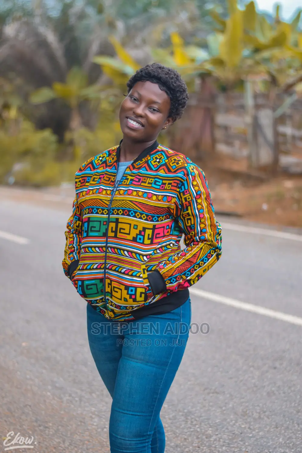 African Bomber Jacket