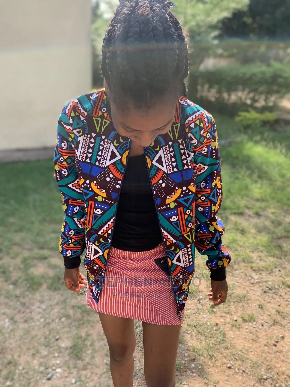 African Bomber Jacket