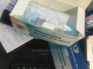 3 - Ply Nosemask With White Inner Lining