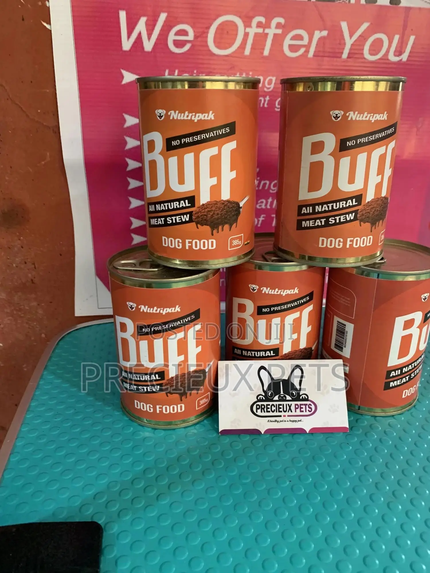 Buff Meat Stew Can Food