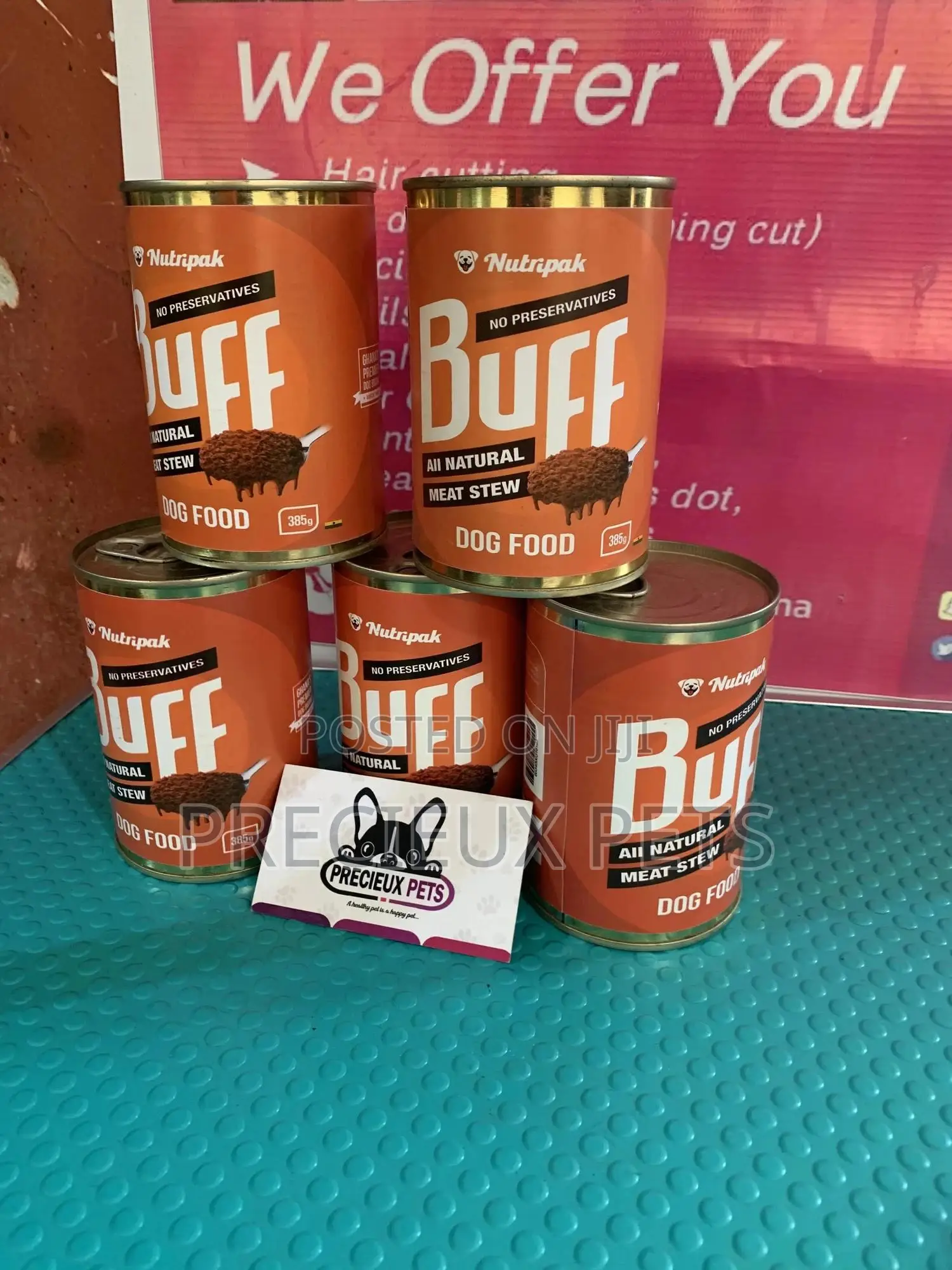 Buff Meat Stew Can Food