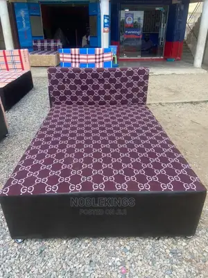Double Bed With Mattress Inbuilt CMPLT