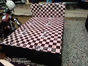 Double Bed With Mattress Inbuilt CMPLT