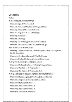Psychic Self-Defense PDF