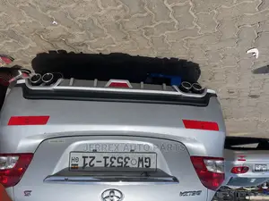 Toyota Yaris 2007-2013 Back Bumper Diffuser