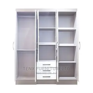 Wardrobe 6doors Off White