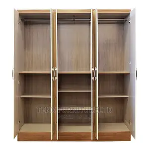 Wardrobe 6doors (Brown and White )