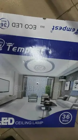 Ceiling LED Light With Bluetooth Speaker