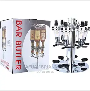 Original 6st Alcohol Dispenser-Butler- Rotary Liquor Shots