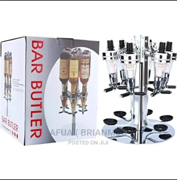 Original 6st Alcohol Dispenser-Butler- Rotary Liquor Shots