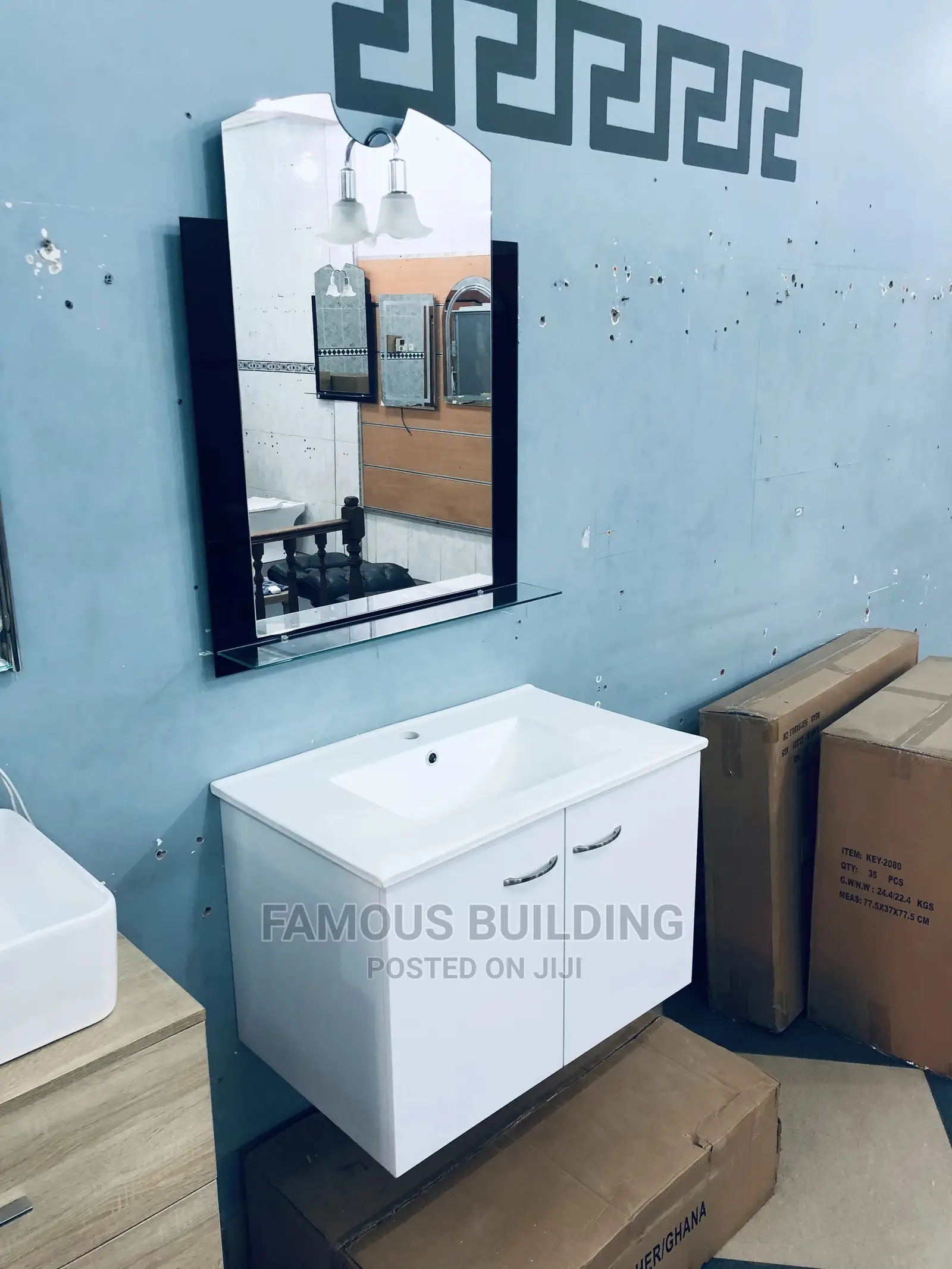 Hand Wash Basin With Cabinet