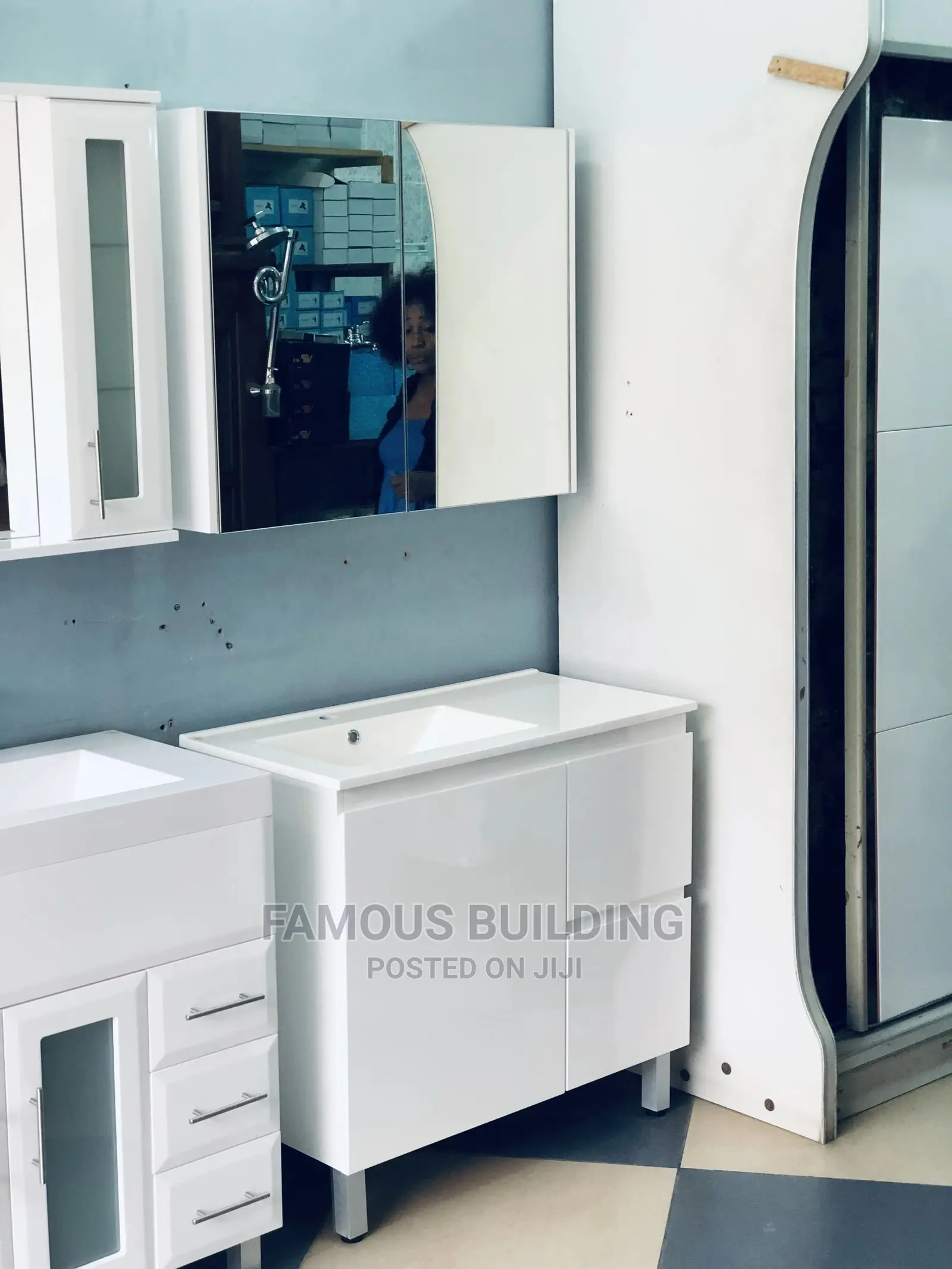 Hand Wash Basin With Cabinet