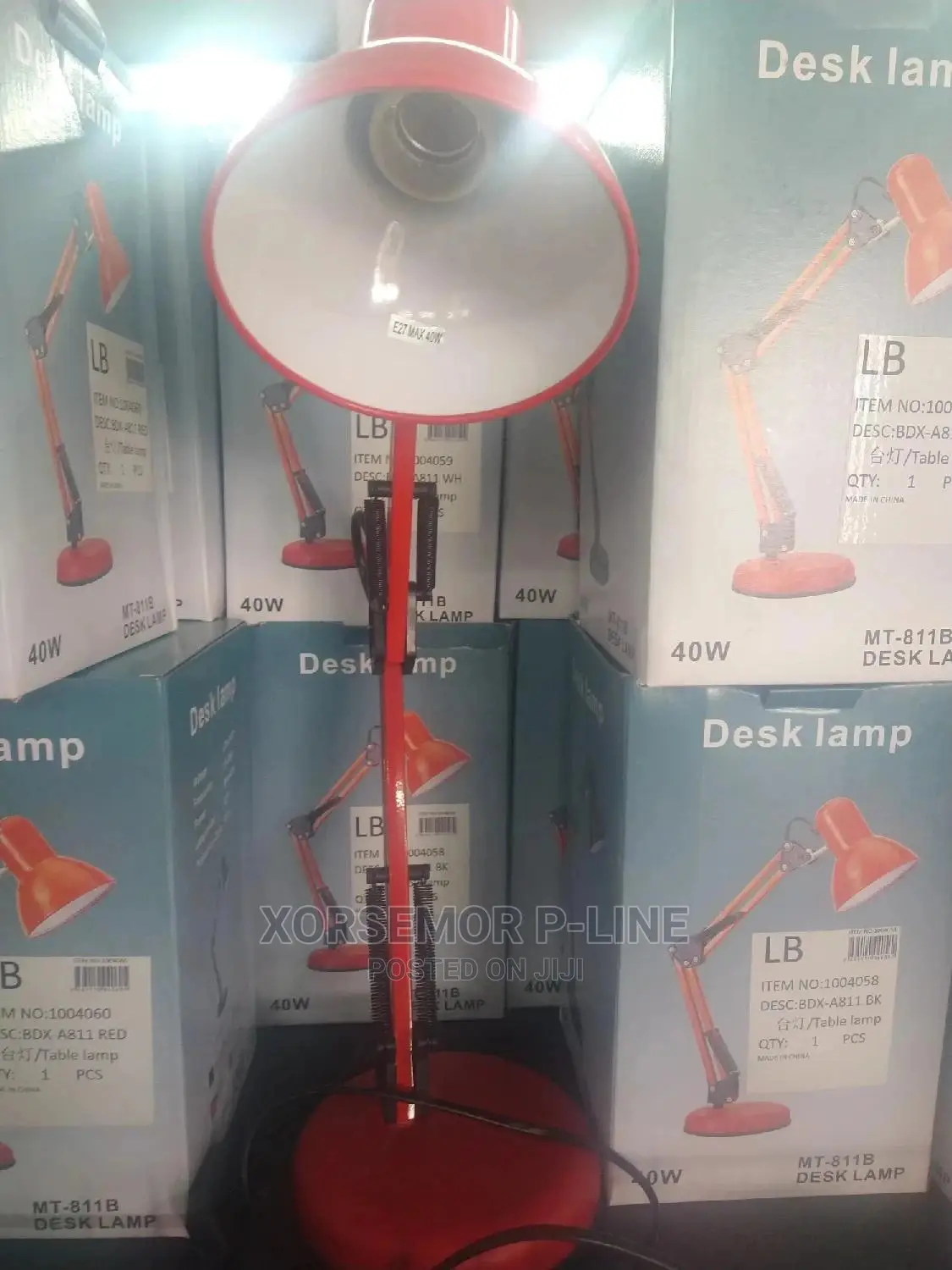Adjustable Desk Study Light