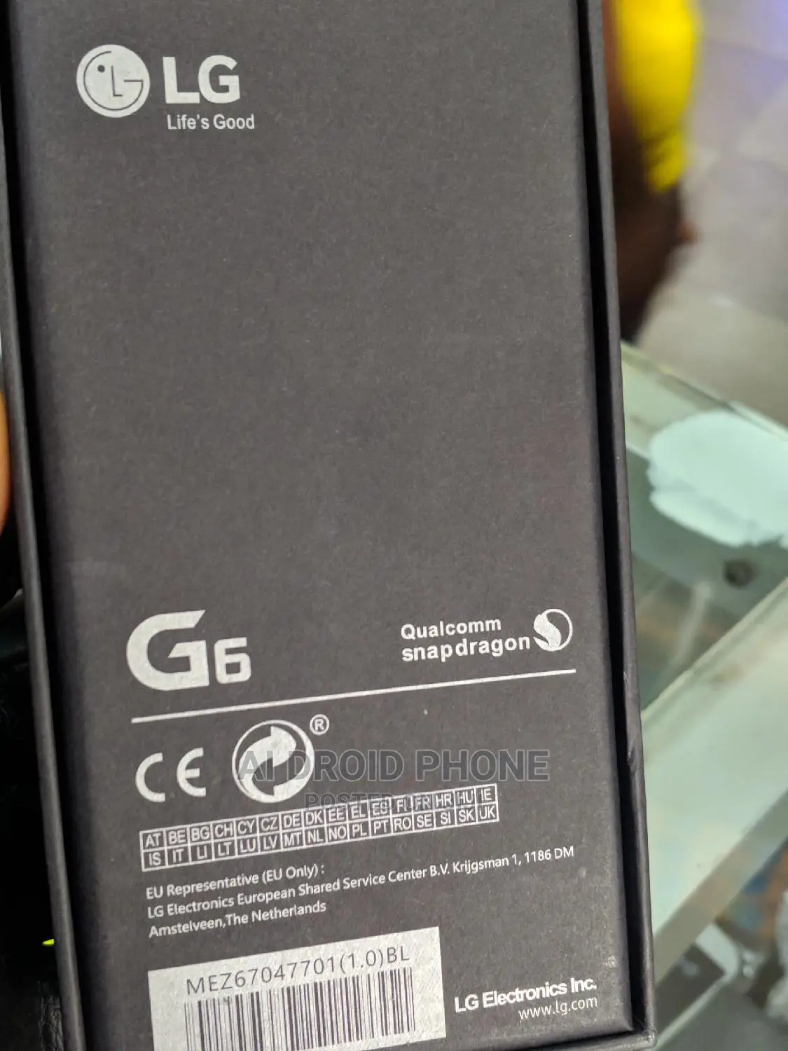 New LG G6 64 GB White