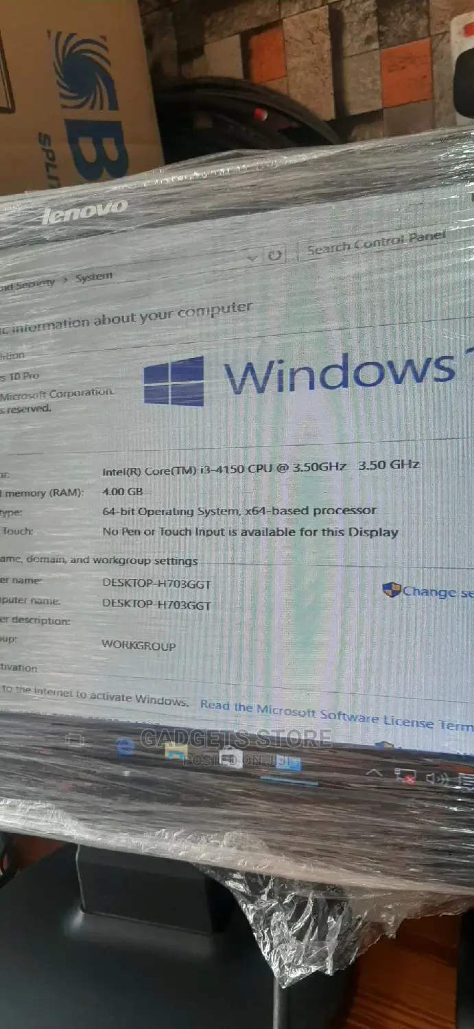 Desktop Computer Dell OptiPlex 7050 4GB Intel Core I3 HDD 500GB