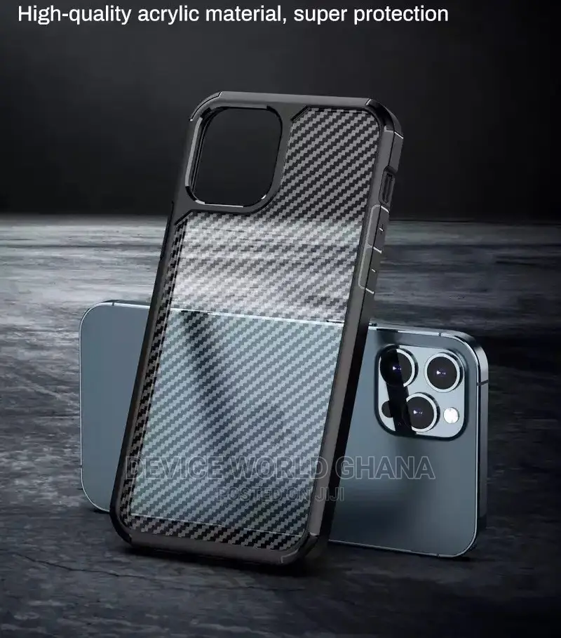Carbon Translucent Case for iPhone 12promax 12pro 12 12mini