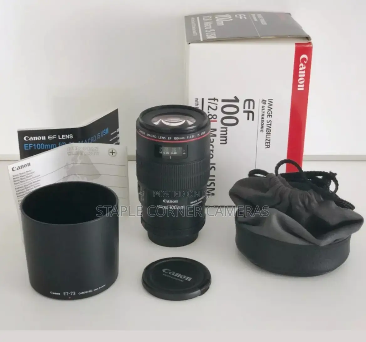 Canon Ef 100mm F/2.8l Is the Macro Lens