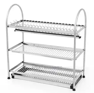 3 Layers Plates Rack