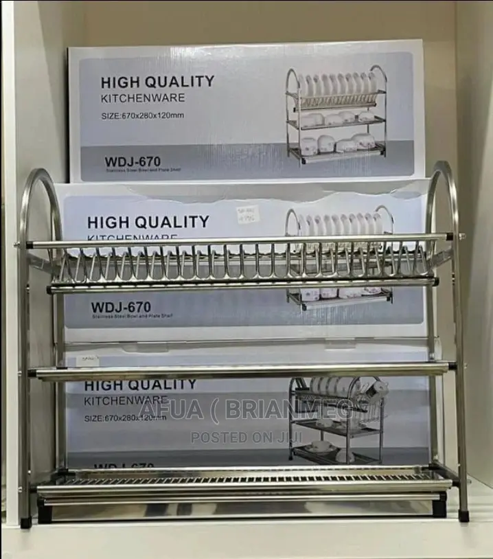 3 Layers Plates Rack