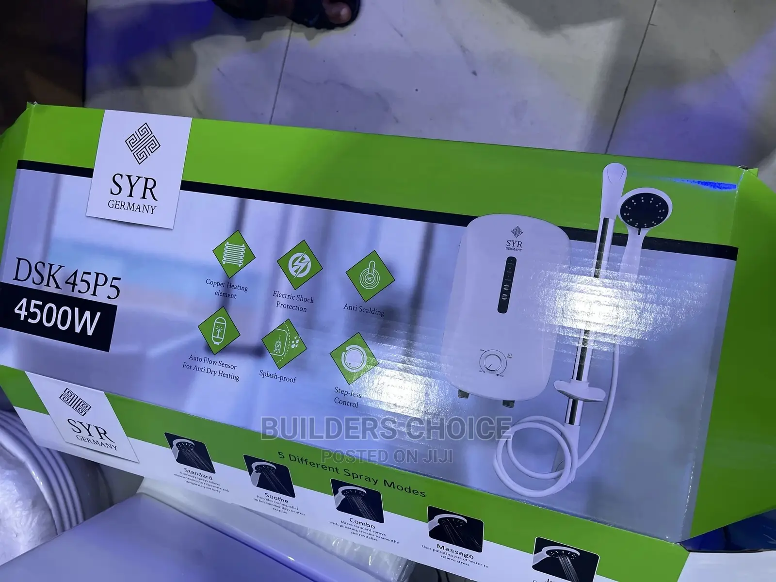 SYR Water Heater (Germany)