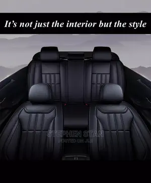 High Quality New Black Luxury Interior Car Seat Covers