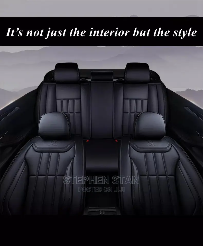 High Quality New Black Luxury Interior Car Seat Covers