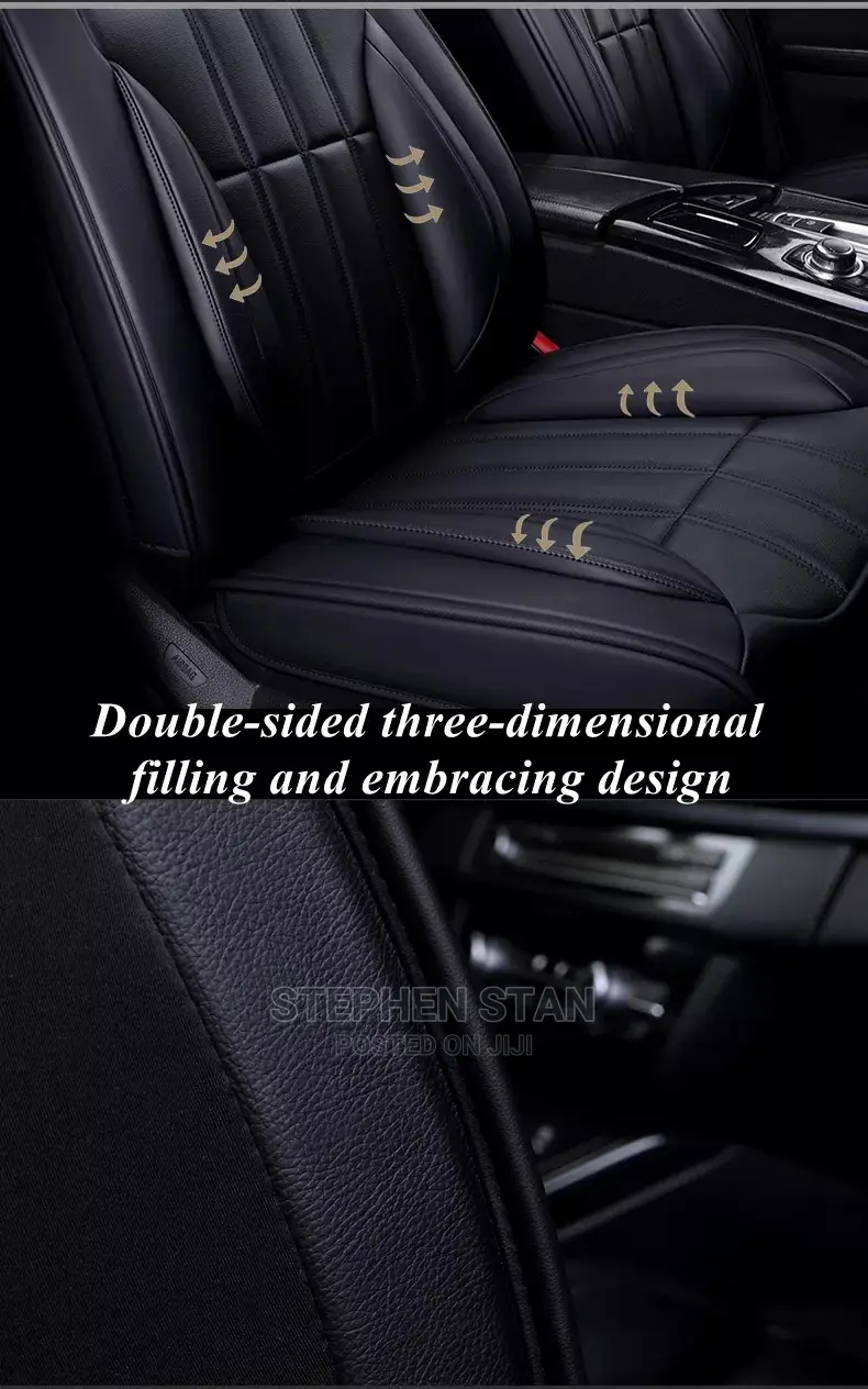 High Quality New Black Luxury Interior Car Seat Covers