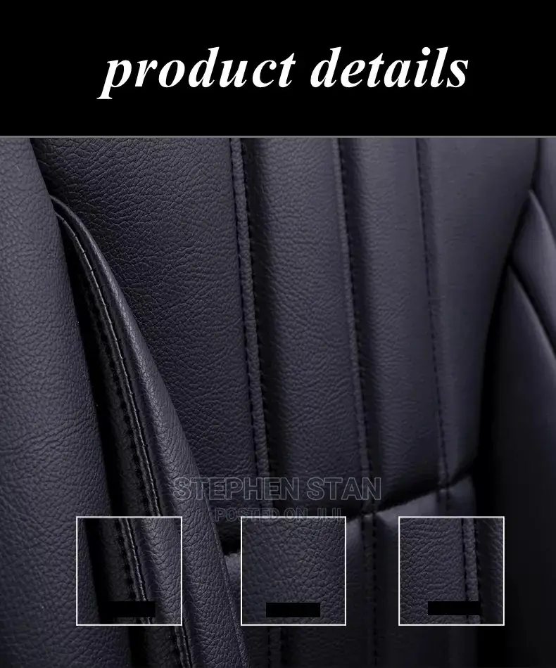 High Quality New Black Luxury Interior Car Seat Covers