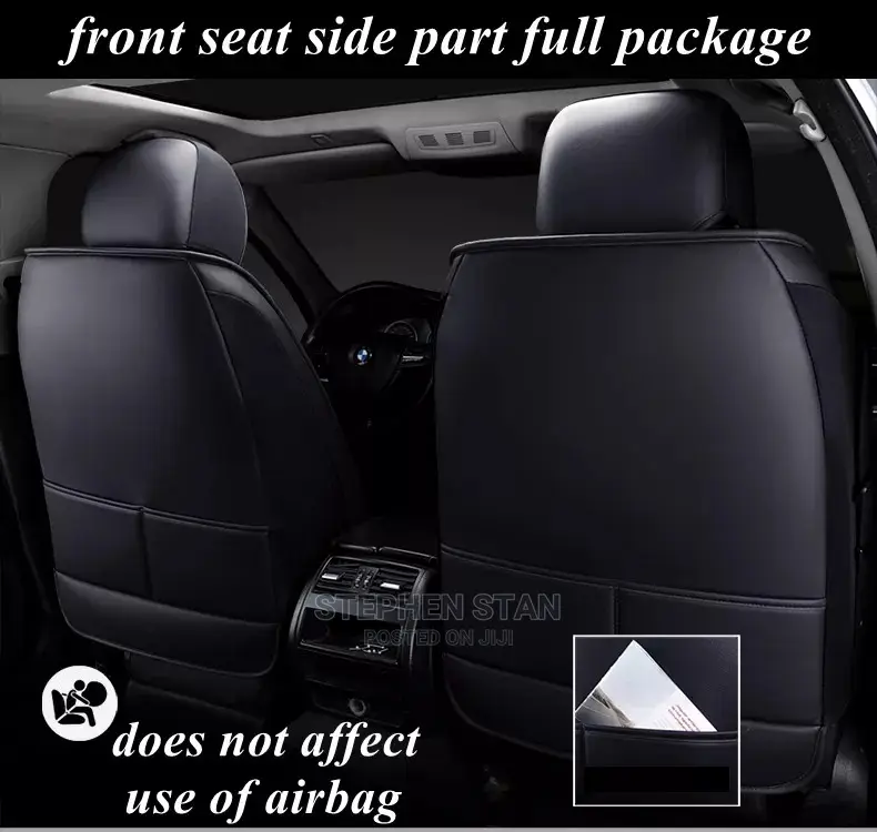 High Quality New Black Luxury Interior Car Seat Covers