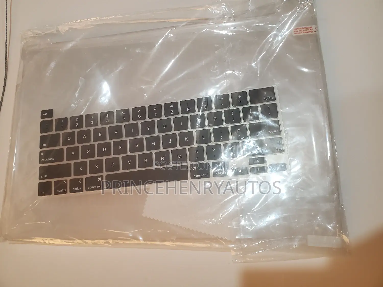 Transparent Macbook 15" Touchbar