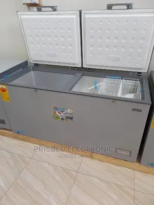 Neon Double Door Chest Freezer 508 Litres