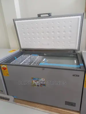 Neon Chest Freezer 380 Litres With Sliding Glass