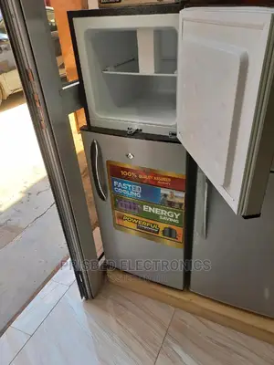 Neon Double Door Fridge 132 Litres Top Freezer