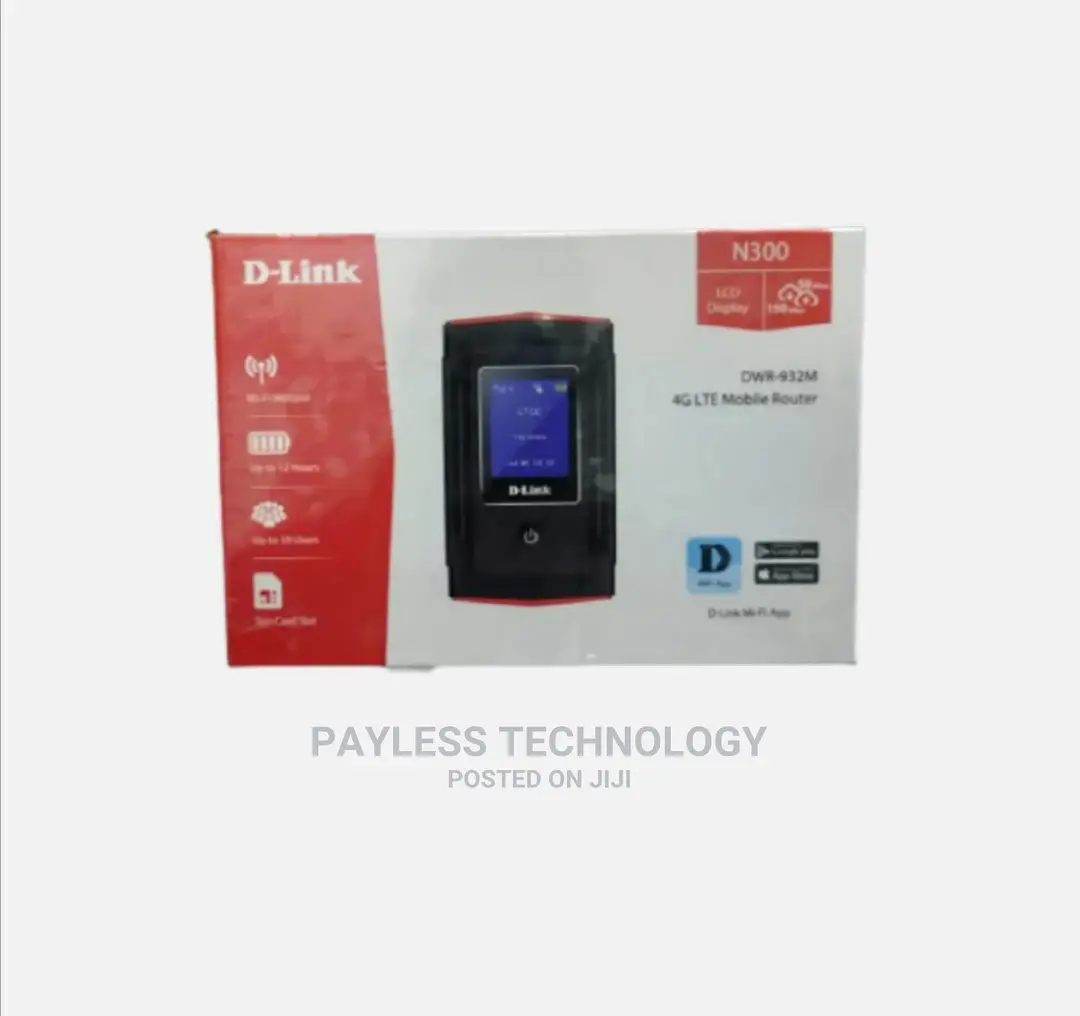 D Link Display Screen Universal 4g Lte Mifi