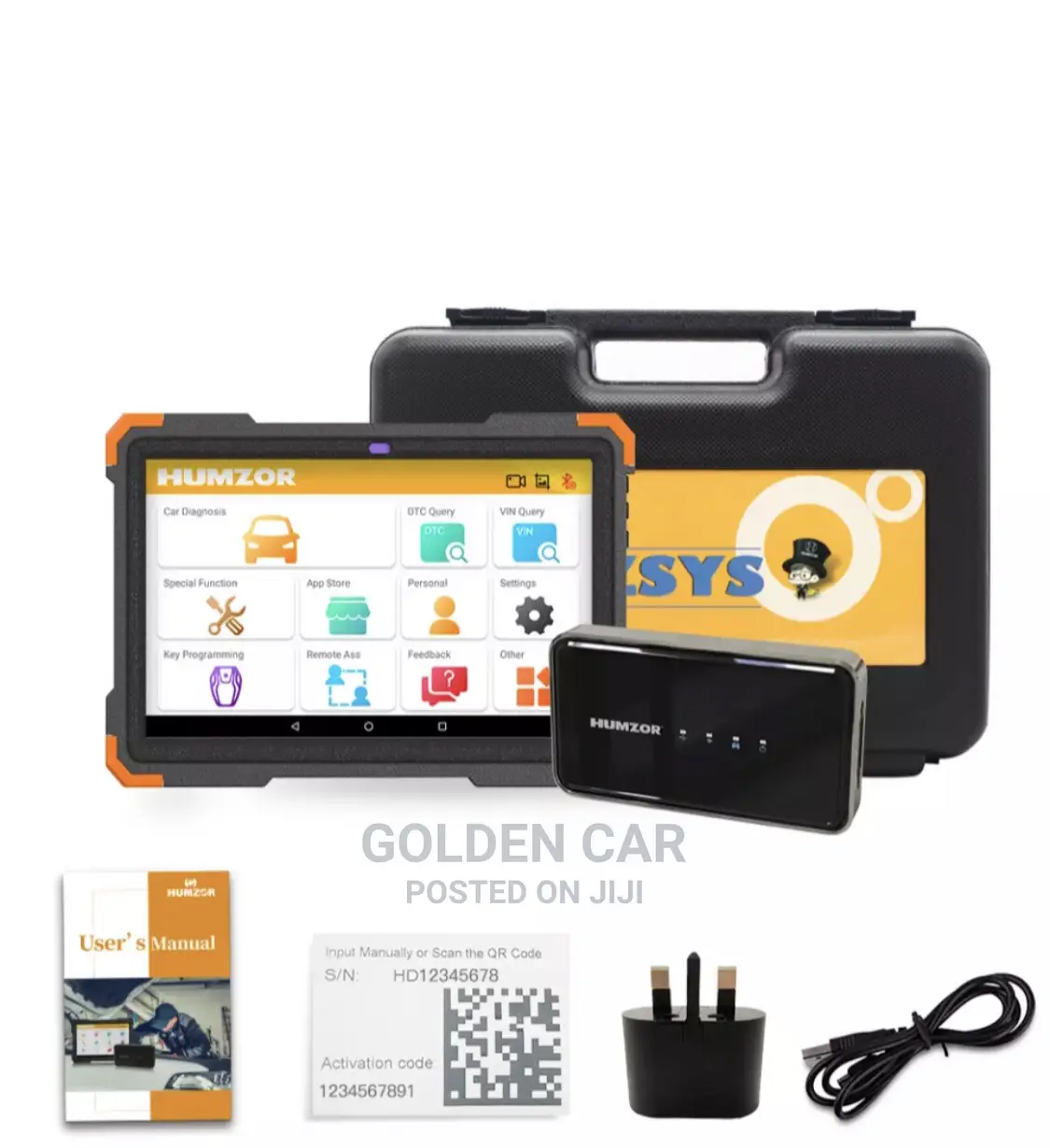 Humzor Nexsys NS366S OBD2 Car Diagnostic Scanner