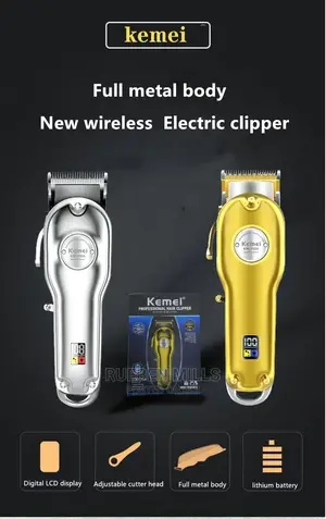 Cordless Kemei Clipper