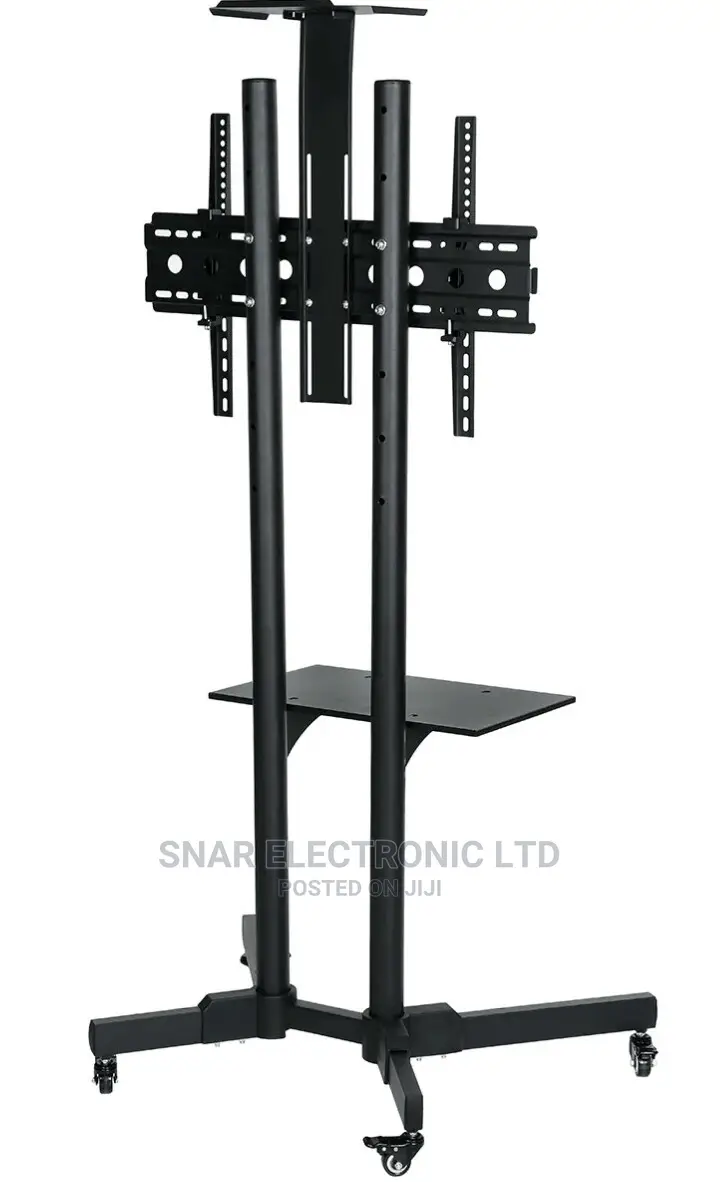 Mobile TV Stand Rolling TV Cart Floor Stand for 32-65 Inch