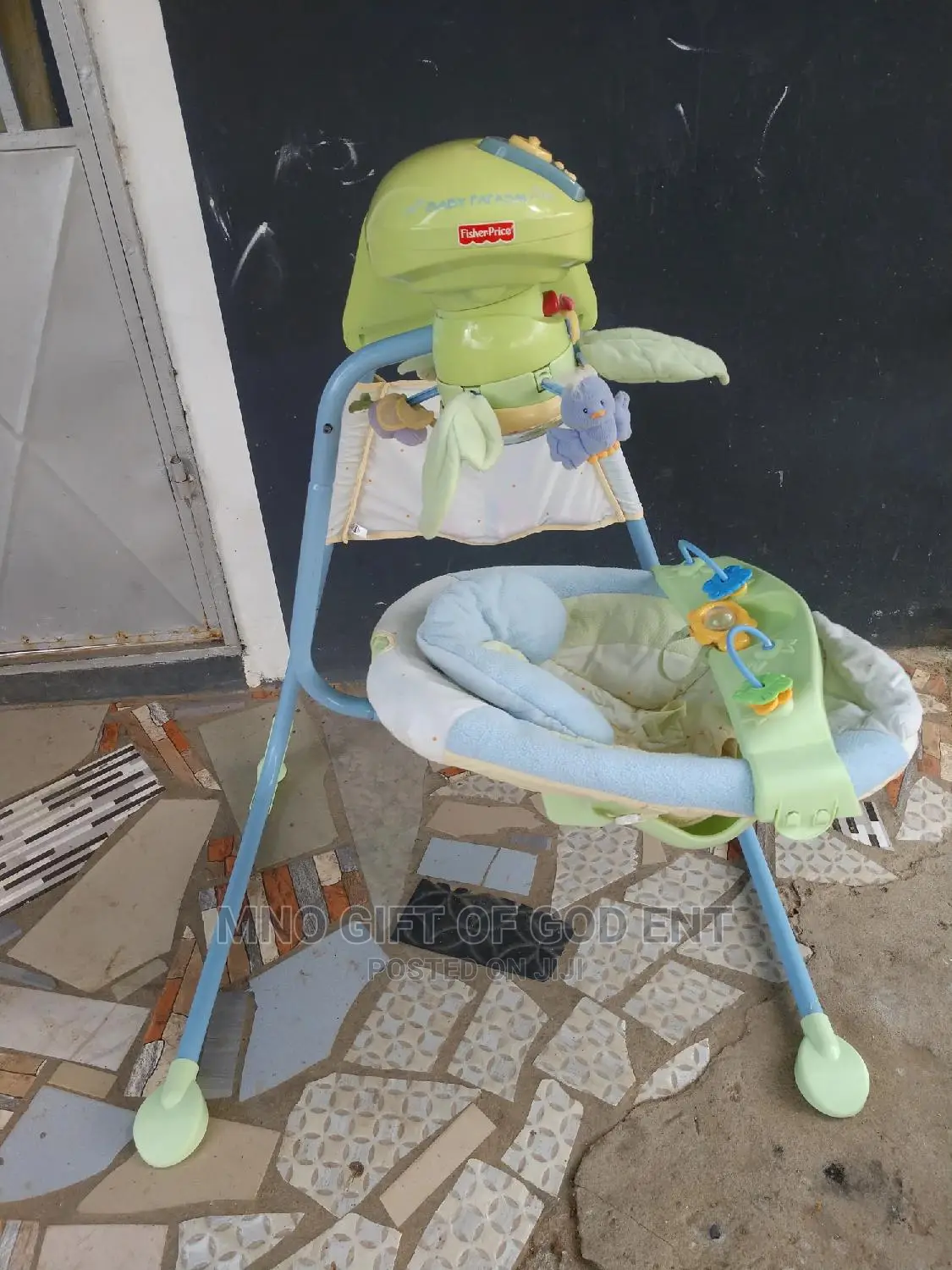 Fisher-Price Papasan Cradle Swing, Nature's Wonder