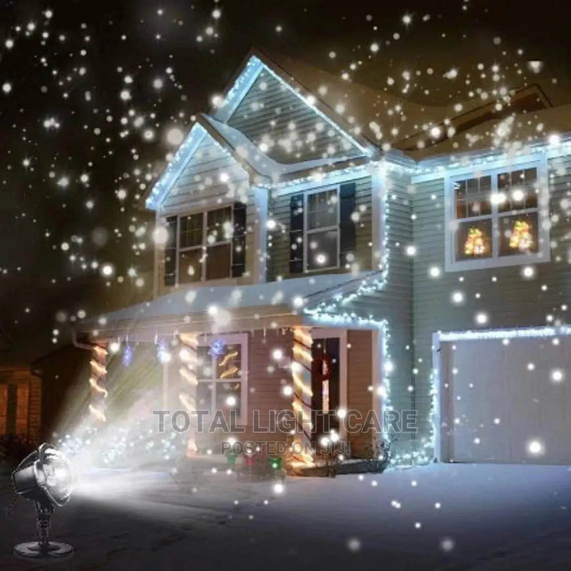 Led Snowfall Projector Light