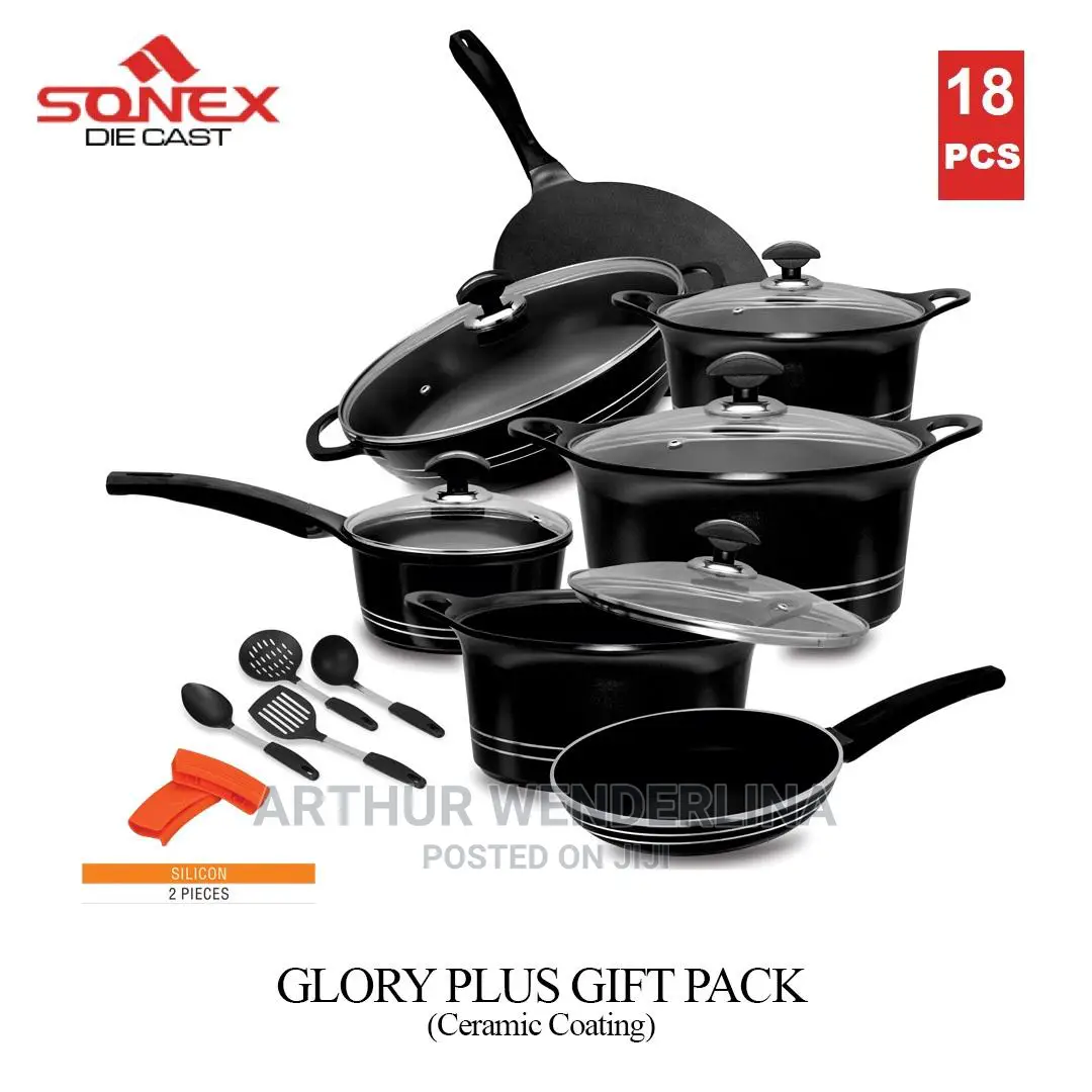 Sonex Diecast 7 Set Non_ Stick Cooking Untensils(18pieces)