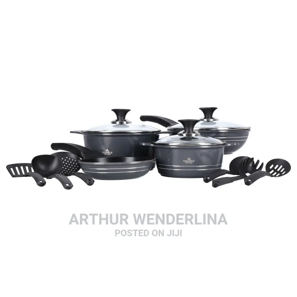 Sonex Diecast 7 Set Non_ Stick Cooking Untensils(18pieces)