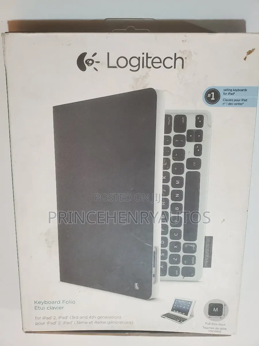 Logitech Keyboard Folio for iPad 2g/3g/4g - Carbon Black