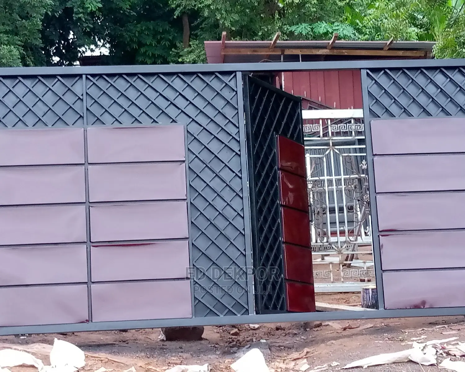 Galvanized Sliding Gate 18feet by 7feet
