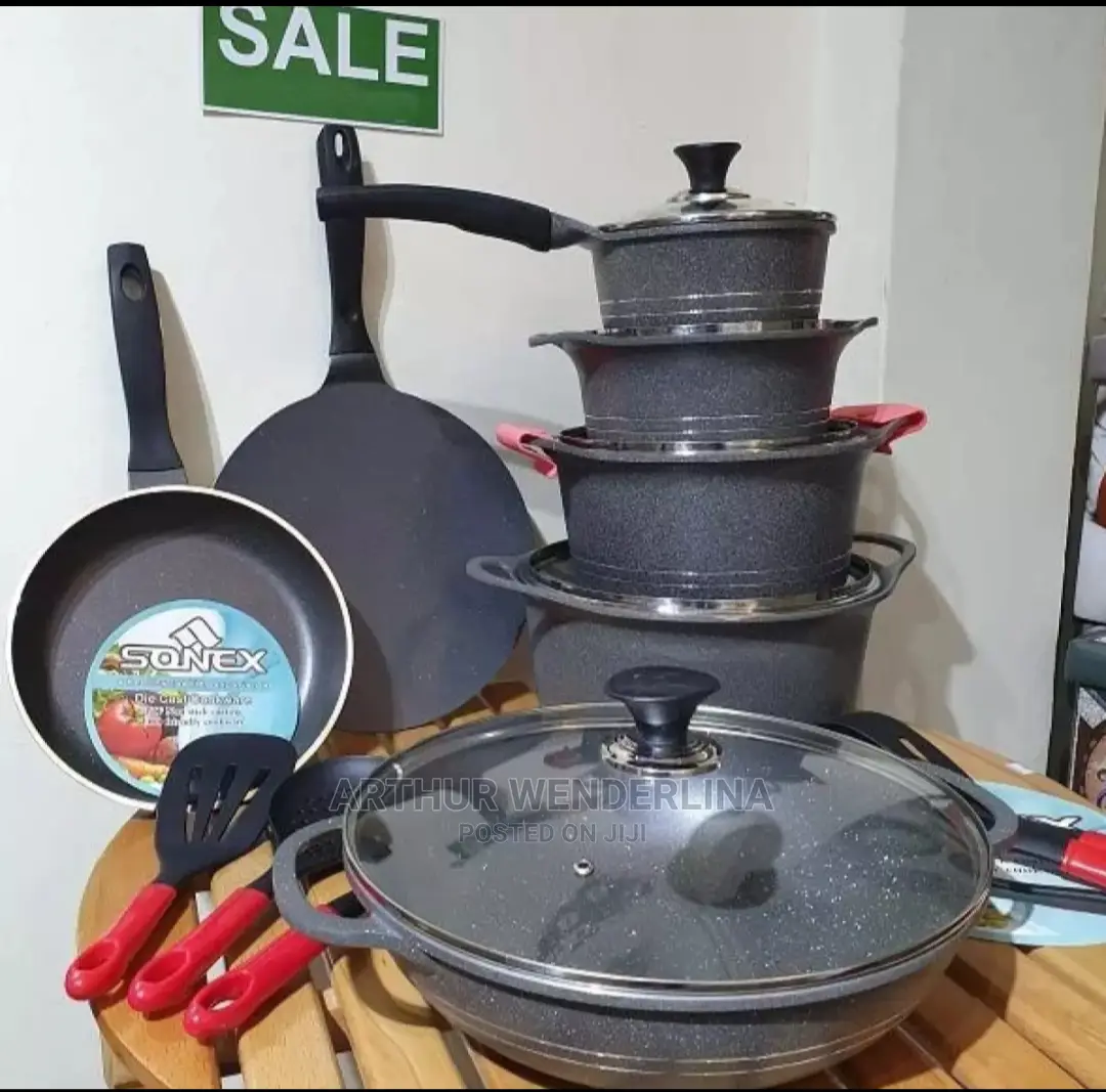 Sonex Diecast 7 Set Non_ Stick Cooking Untensils(18pieces)