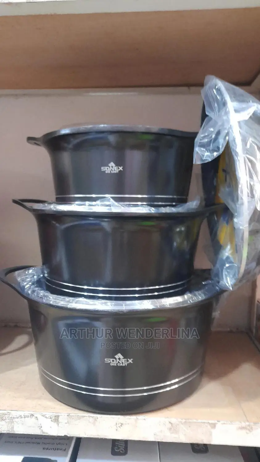 SONEX DIECAST 3 SET Plus Fry Pan Non_ Stick Untensils