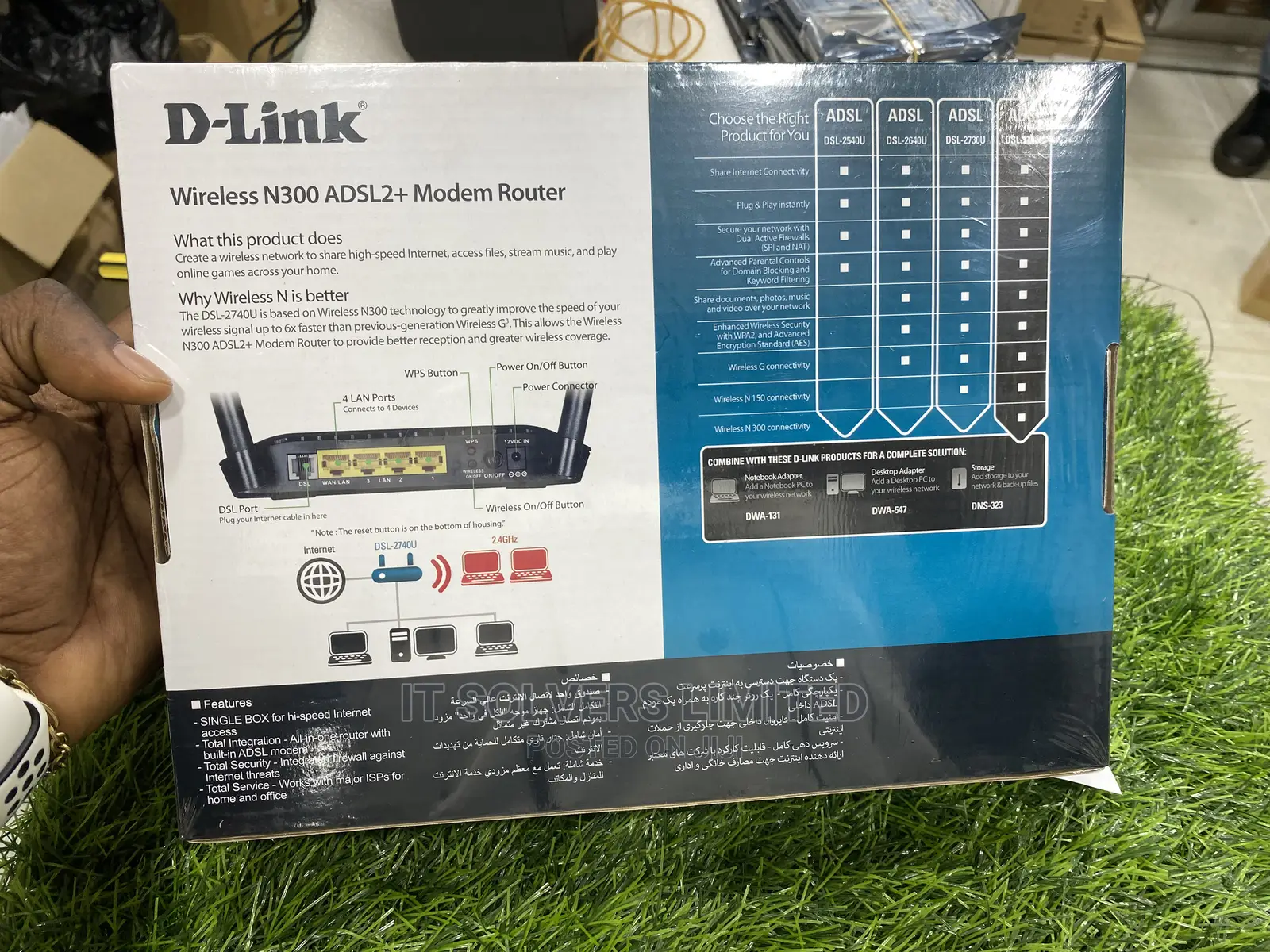 Wireless N300 ADSL2+ Modem Router