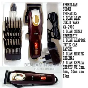 Digital Cordless Barbering Machine