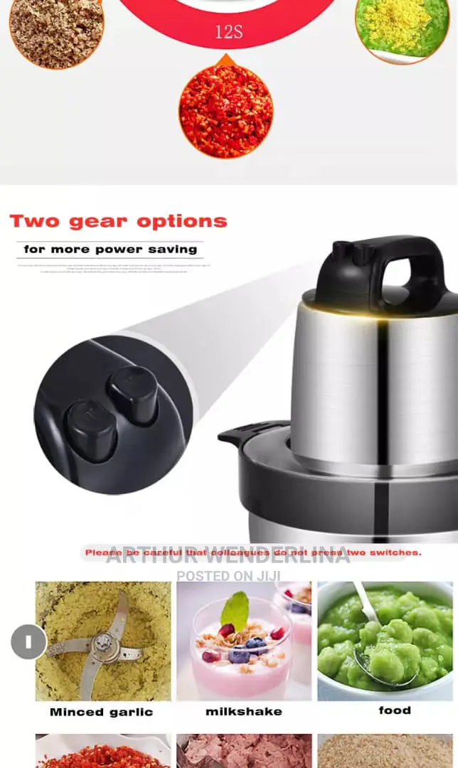 6 Litres Meat Grinder / Fufu Blender