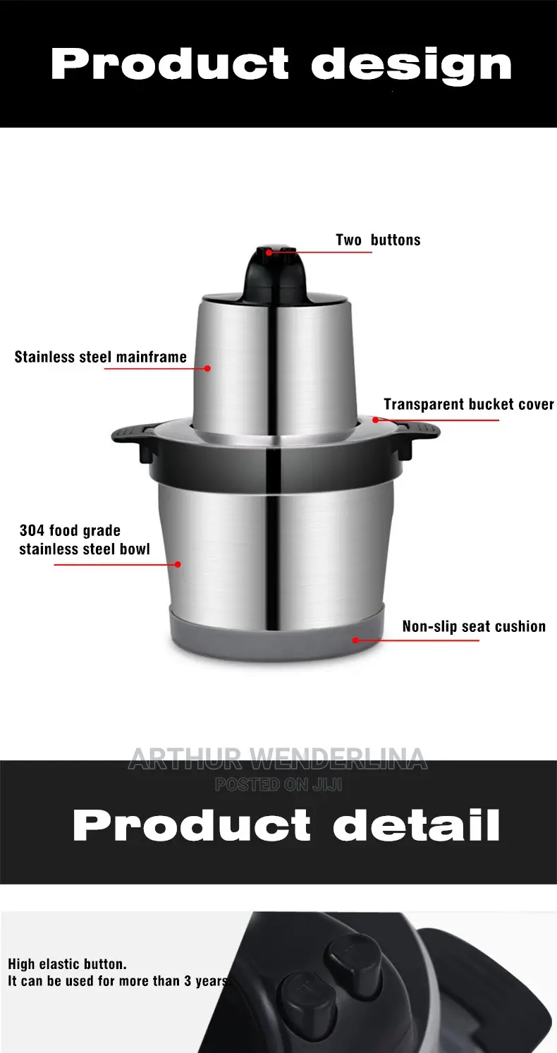 6 Litres Meat Grinder / Fufu Blender